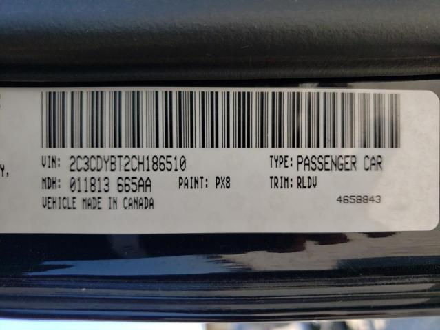 Photo 10 from auction – 2012 DODGE CHALLENGER with VIN 2C3CDYBT2CH186510