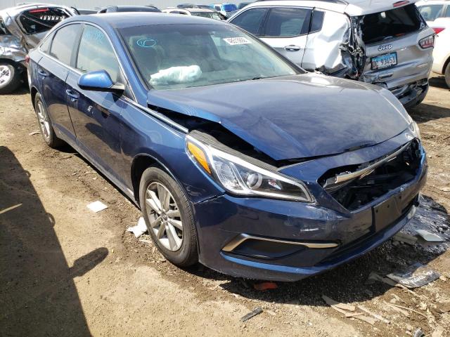 HYUNDAI SONATA SE 2017 with VIN 5NPE24AF4HH518329 - Photo from auction