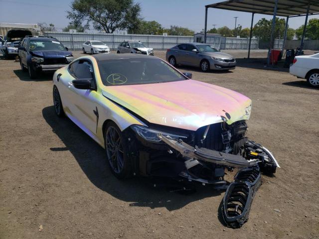 BMW M8 2020 with VIN WBSAE0C02LCD15432 - Photo from auction