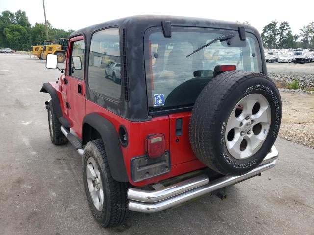 Photo 3 from auction – 2002 JEEP WRANGLER with VIN 1J4FA39S72P751565
