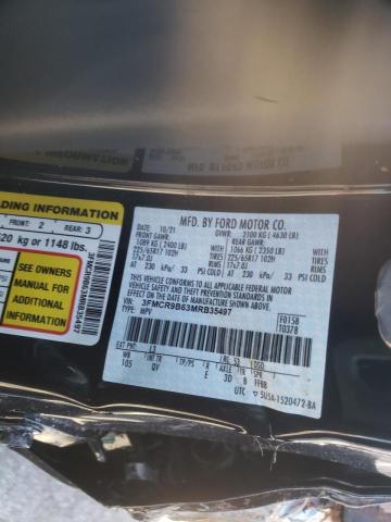 Photo 10 from auction – 2021 FORD BRONCO SPO with VIN 3FMCR9B63MRB35497