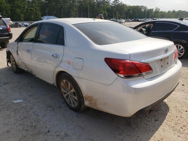 Photo 3 from auction – 2012 TOYOTA AVALON BAS with VIN 4T1BK3DB9CU472450