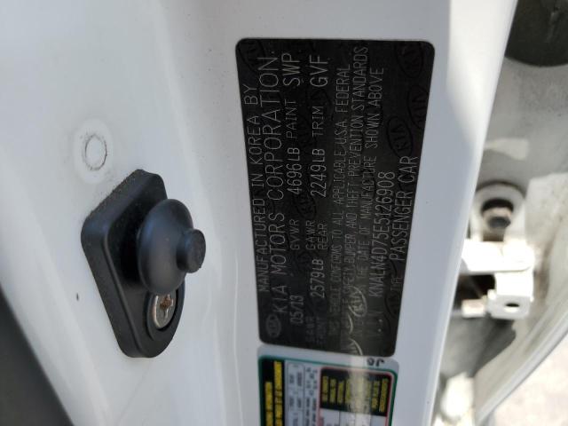 Photo 10 from auction – 2014 KIA CADENZA PR with VIN KNALN4D75E5126908