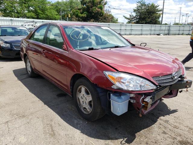 Photo 1 from auction – 2003 TOYOTA CAMRY LE with VIN 4T1BF32K63U040826