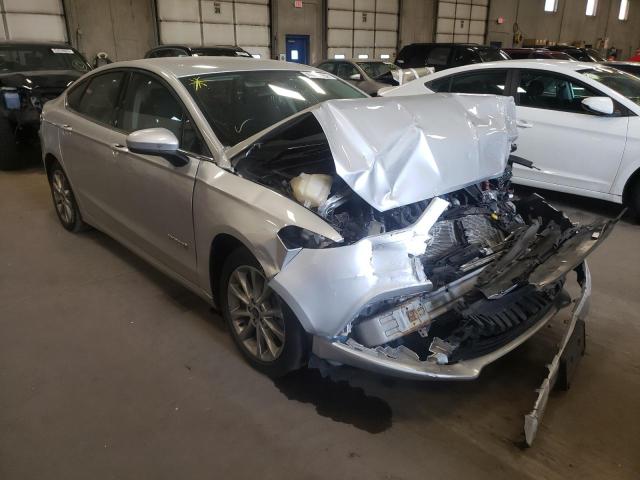 FORD FUSION SE 2017 with VIN 3FA6P0LU2HR336626 - Photo from auction