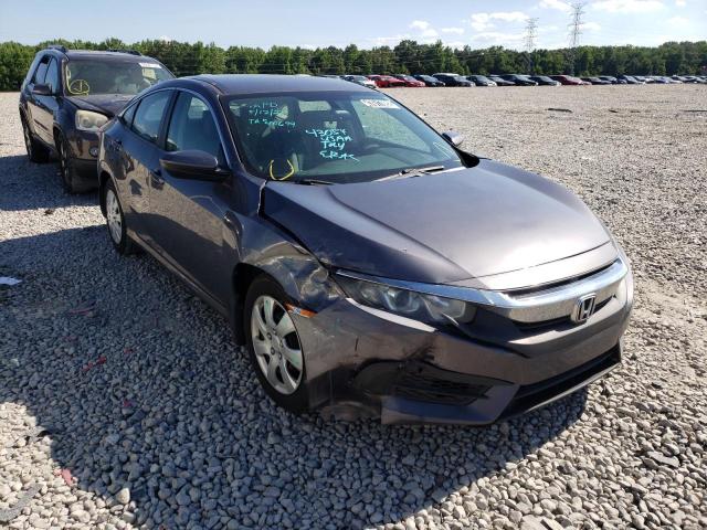 HONDA CIVIC LX 2016 with VIN 2HGFC2F58GH500401 - Photo from auction