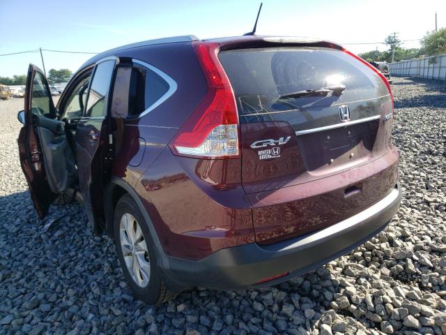 Photo 3 from auction – 2014 HONDA CR-V EXL with VIN 5J6RM4H73EL077997