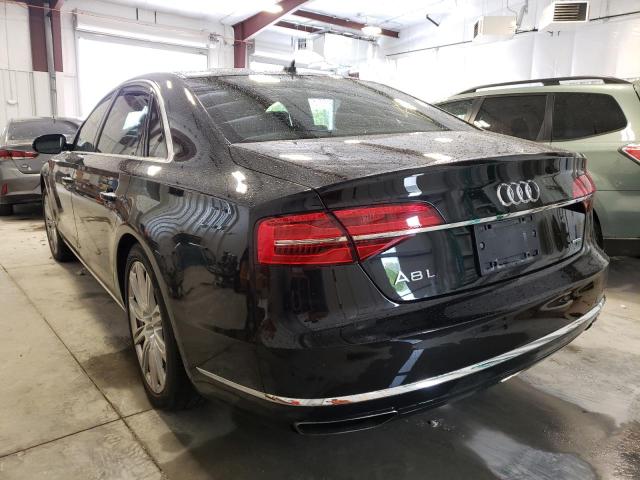 Photo 3 from auction – 2015 AUDI A8 L QUATT with VIN WAU32AFD3FN011459