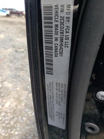 Photo 10 from auction – 2021 DODGE CHALLENGER with VIN 2C3CDZBT0MH542301