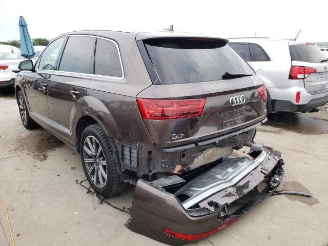 Photo 3 from auction – 2017 AUDI Q7 PREMIUM with VIN WA1LAAF71HD029770