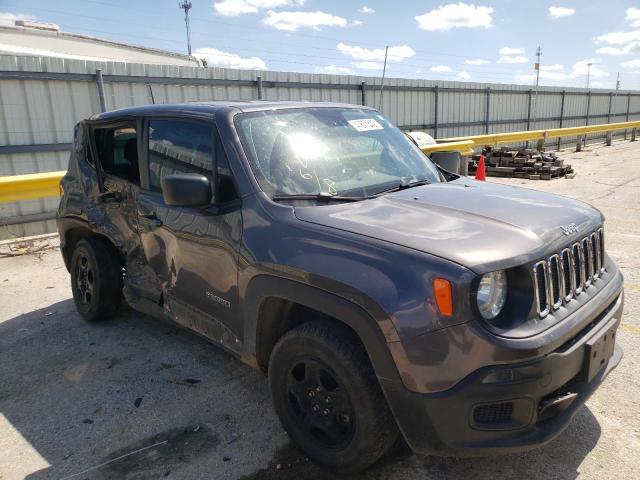 Photo 1 from auction – 2018 JEEP RENEGADE S with VIN ZACCJBAB0JPH88098