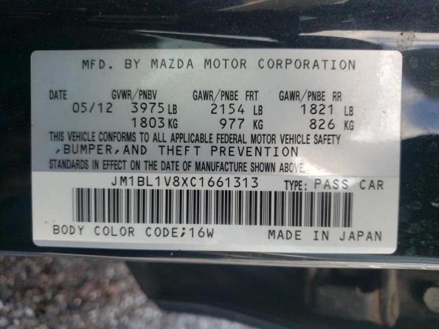 Photo 10 from auction – 2012 MAZDA 3 I with VIN JM1BL1V8XC1661313