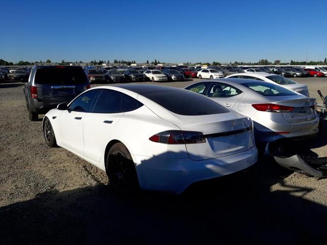 Photo 3 from auction – 2022 TESLA MODEL S with VIN 5YJSA1E58NF470995