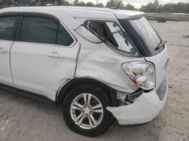Photo 9 from auction – 2011 CHEVROLET EQUINOX LS with VIN 2CNALBEC7B6265580
