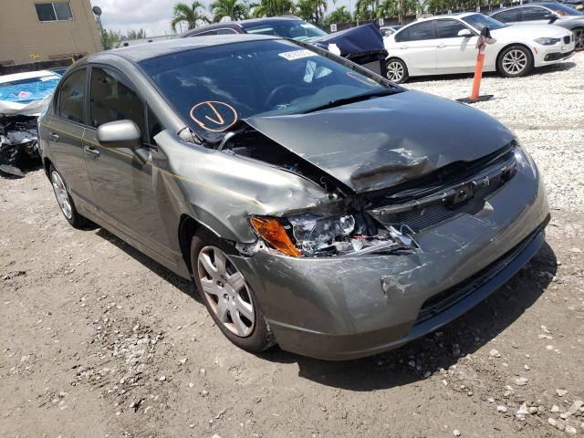 Photo 1 from auction – 2008 HONDA CIVIC LX with VIN 2HGFA16558H341385