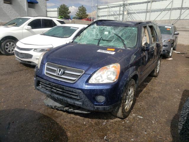 Photo 2 from auction – 2006 HONDA CR-V SE with VIN JHLRD78956C802528
