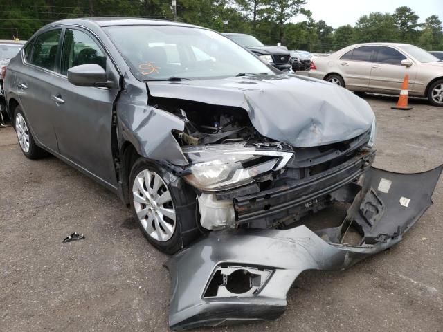 NISSAN SENTRA S 2016 with VIN 3N1AB7AP2GL654789 - Photo from auction