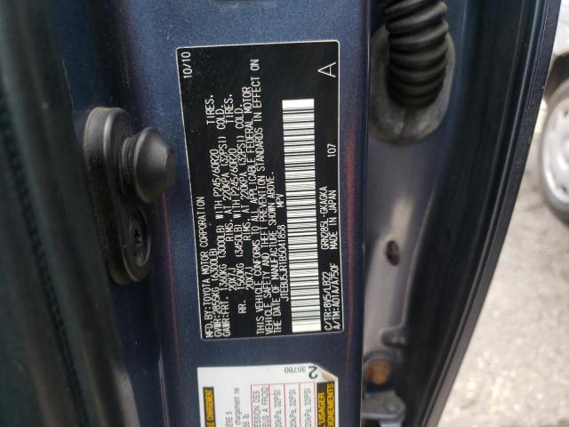 Photo 10 from auction – 2011 TOYOTA 4RUNNER SR with VIN JTEBU5JR1B5041858