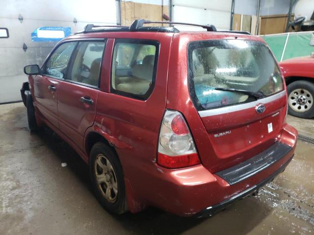 Photo 3 from auction – 2007 SUBARU FORESTER 2 with VIN JF1SG63687H735916