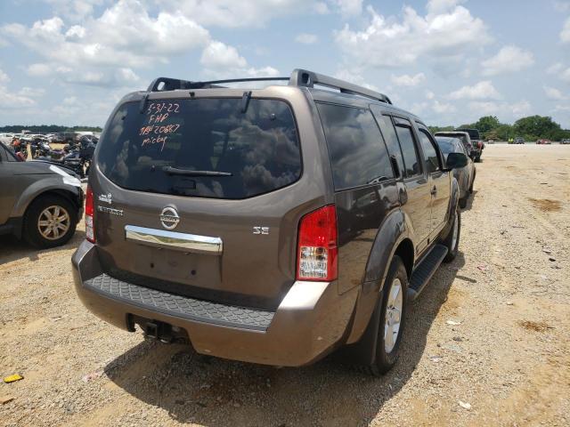 Photo 4 from auction – 2008 NISSAN PATHFINDER with VIN 5N1AR18U68C617707