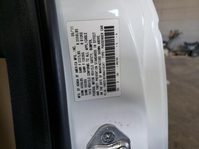 Photo 10 from auction – 2011 HONDA ACCORD LX- with VIN 1HGCS1B38BA016241