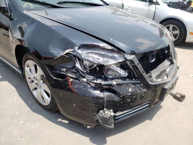 Photo 9 from auction – 2009 ACURA RL with VIN JH4KB26679C000372