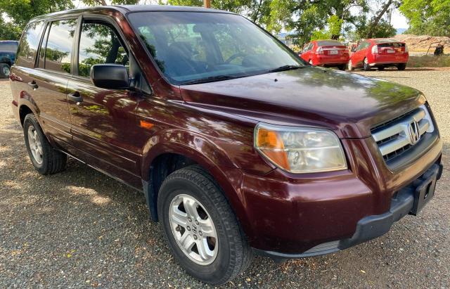 HONDA PILOT LX 2007 with VIN 5FNYF28177B042364 - Photo from auction