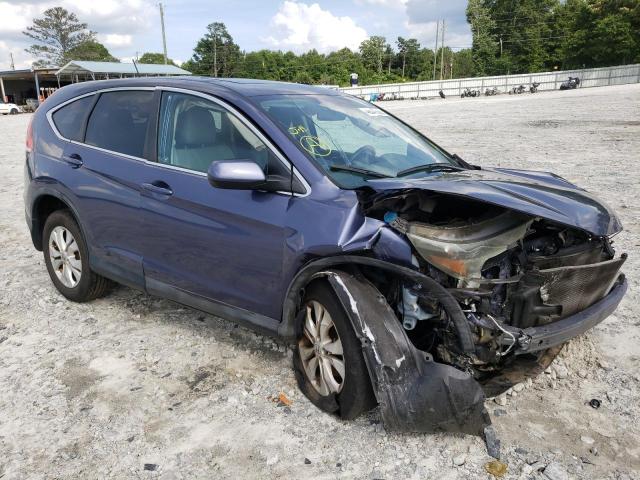 HONDA CR-V EX 2012 with VIN 3CZRM3H57CG704851 - Photo from auction