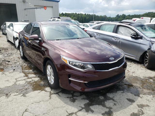 KIA OPTIMA LX 2016 with VIN 5XXGT4L37GG083986 - Photo from auction