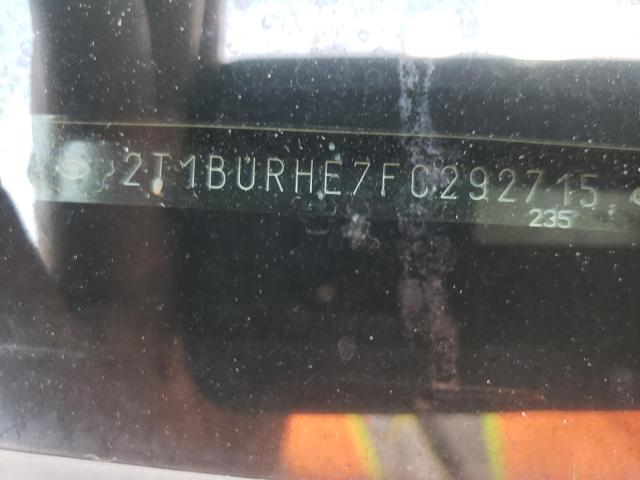 Photo 10 from auction – 2015 TOYOTA COROLLA L with VIN 2T1BURHE7FC292715