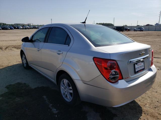 Photo 3 from auction – 2014 CHEVROLET SONIC LT with VIN 1G1JC5SHXE4222906