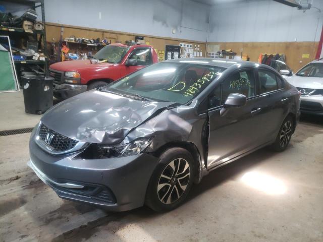 Photo 2 from auction – 2013 HONDA CIVIC EX with VIN 19XFB2F82DE065877