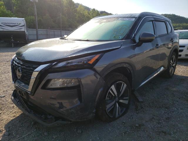 Photo 2 from auction – 2021 NISSAN ROGUE SL with VIN 5N1AT3CB8MC678554