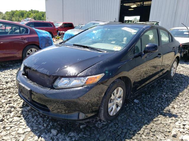 Photo 2 from auction – 2012 HONDA CIVIC LX with VIN 19XFB2F59CE369549