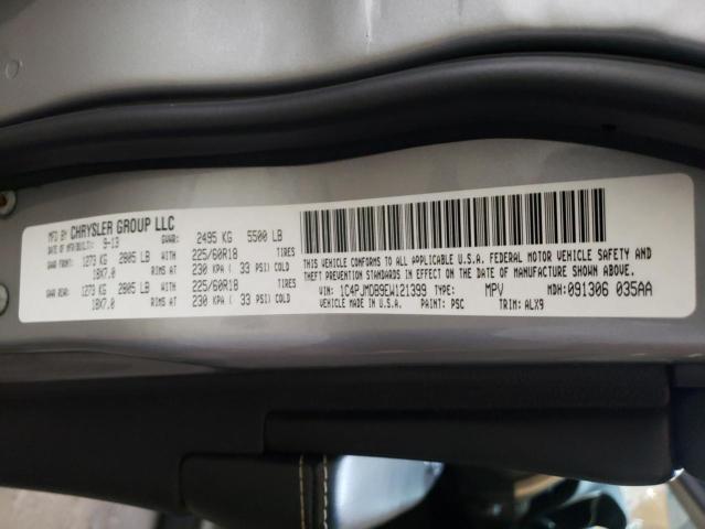 Photo 10 from auction – 2014 JEEP CHEROKEE L with VIN 1C4PJMDB9EW121399