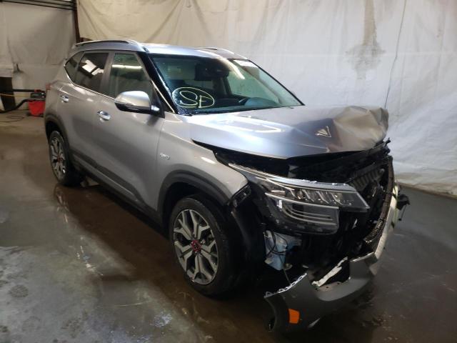 KIA SELTOS SX 2021 with VIN KNDETCA26M7060084 - Photo from auction