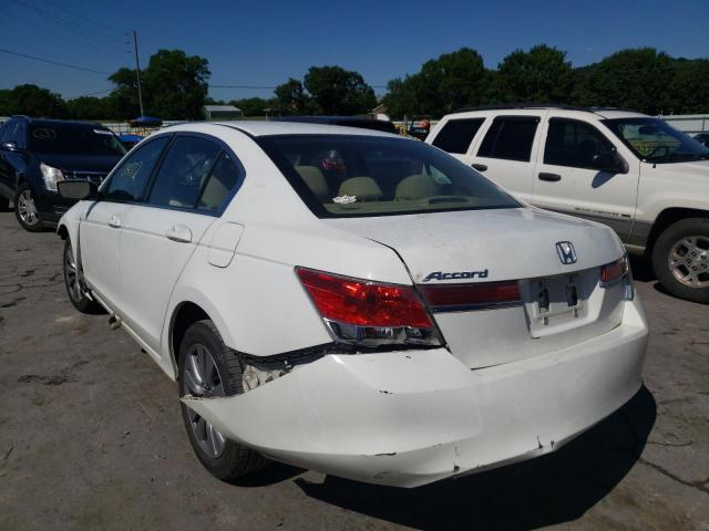 Photo 3 from auction – 2011 HONDA ACCORD EX with VIN 1HGCP2F7XBA078602
