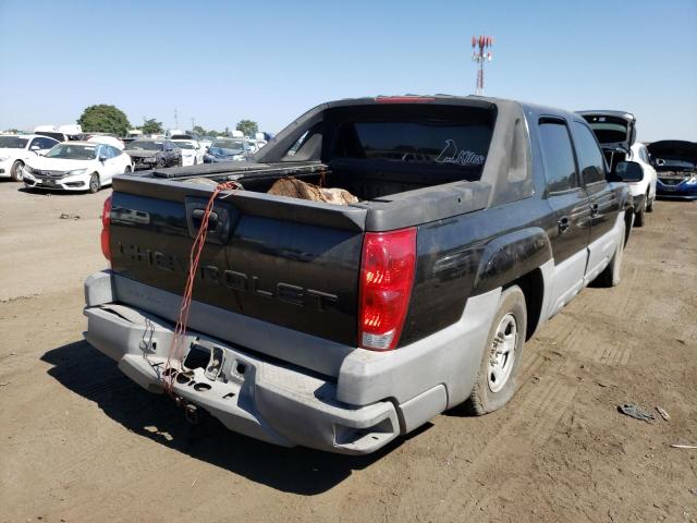 Photo 4 from auction – 2002 CHEVROLET AVALANCHE with VIN 3GNEC13T92G276191