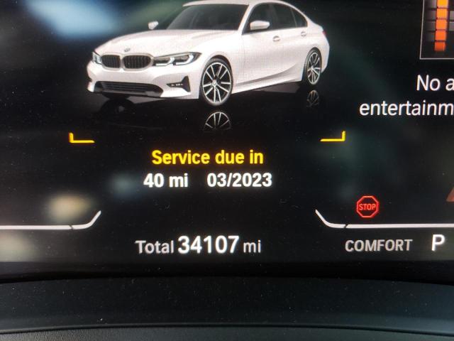 Photo 8 from auction – 2019 BMW 330I with VIN 3MW5R1J53K8B02569