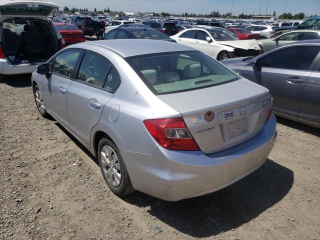 Photo 3 from auction – 2012 HONDA CIVIC LX with VIN 2HGFB2F52CH304922