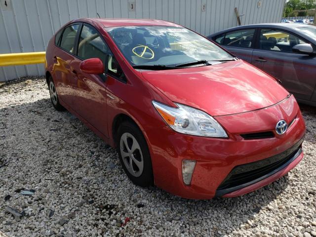 TOYOTA PRIUS 2015 with VIN JTDKN3DU9F1955164 - Photo from auction