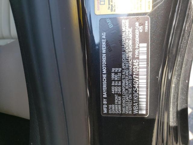 Photo 10 from auction – 2016 BMW 228 I SULE with VIN WBA1K9C54GV710345