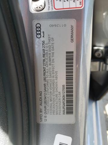 Photo 10 from auction – 2016 AUDI A6 PREMIUM with VIN WAUFGAFC8GN127005