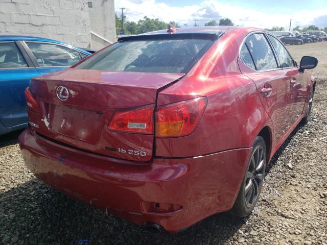 Photo 4 from auction – 2008 LEXUS IS 250 with VIN JTHCK262385021157