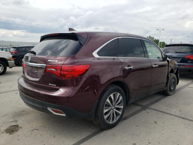 Photo 4 from auction – 2016 ACURA MDX TECHNO with VIN 5FRYD4H43GB018461