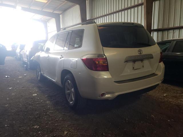 Photo 3 from auction – 2010 TOYOTA HIGHLANDER with VIN JTEZA3EH2A2011314