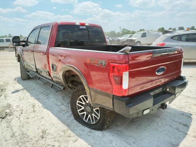 Photo 3 from auction – 2017 FORD F250 SUPER with VIN 1FT7W2BT6HEF11081