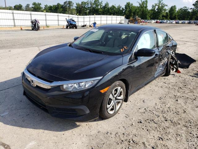 Photo 2 from auction – 2016 HONDA CIVIC LX with VIN 19XFC2F51GE082418