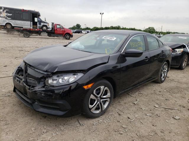 Photo 2 from auction – 2017 HONDA CIVIC LX with VIN 19XFC2F58HE036683