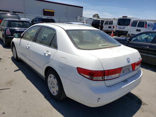 Photo 3 from auction – 2004 HONDA ACCORD LX with VIN JHMCM56394C006740
